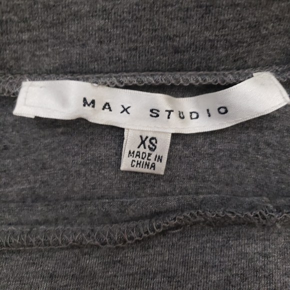 Max Studio XS 3-Paneled A-Line Mini Skirt - Picture 3 of 10